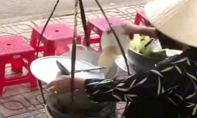 Khánh Hòa: Phạt hành chính người bán hàng đổ thức ăn thừa vào nồi nước lèo