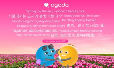 Agoda “đặt hàng” ChatGPT làm thơ ngợi ca những điểm đến nóng của mùa lễ Valentine