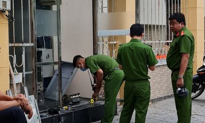 Bắt đối tượng đập phá cây ATM giữa trung tâm Đà Nẵng