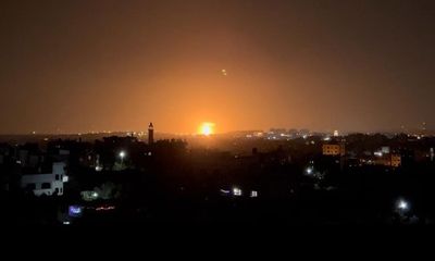 Israel mở cuộc tấn công quy mô lớn, không kích hàng loạt mục tiêu ở Dải Gaza