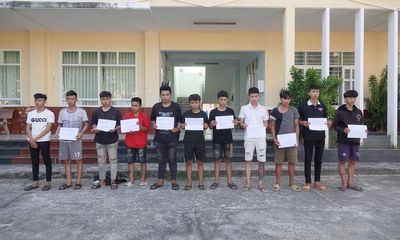 Bình Thuận: Tạm giữ 13 đối tượng tụ tập đua xe, chống người thi hành công vụ