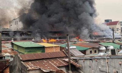 Đắk Lắk: Cháy lớn tại chợ trung tâm huyện Ea Súp