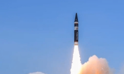 Tin tức quân sự mới nóng nhất ngày 9/6: Ấn Độ phóng thử thành công tên lửa Agni Prime