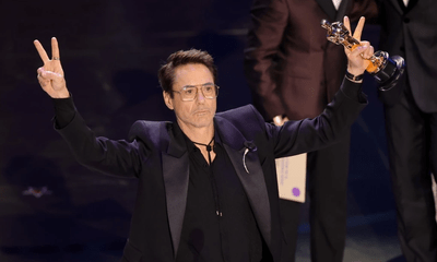 Robert Downey Jr. thắng giải Oscar đầu tiên trong sự nghiệp