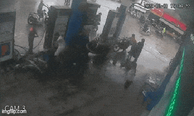 Điều tra vụ hai đối tượng hung hãn tấn công nhân viên cây xăng gây thương tích ở Huế