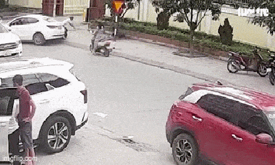 Nữ tài xế nghi nhầm chân ga gây tai nạn liên hoàn trên đường phố Vinh