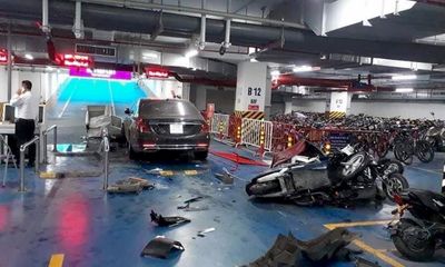 Vụ xe Mercedes Maybach tông loạt xe máy ở hầm chung cư: Chủ xe có phải chịu trách nhiệm?