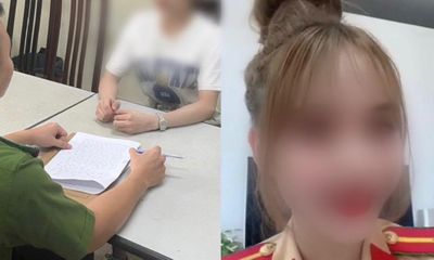 Hà Nội: Xử lý người phụ nữ mặc áo công an để đăng Tiktok 