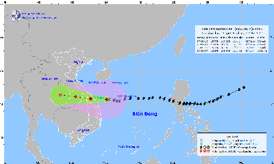 Tin siêu bão NORU mới nhất: Sức gió giật cấp 16, cách Đà Nẵng - Quảng Ngãi 180km
