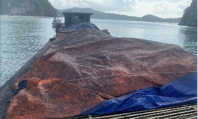 Quảng Ninh: Bắt giữ tàu chở 110 tấn than không có hoá đơn chứng từ hợp pháp