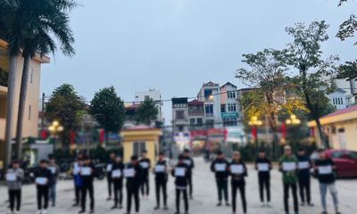 Hà Nội: Hàng chục thiếu niên mang dao, tuýp sắt đi giải quyết mâu thuẫn