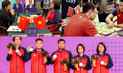 Đội tuyển cờ tướng giành Huy chương bạc cho đoàn thể thao Việt Nam tại ASIAD 19