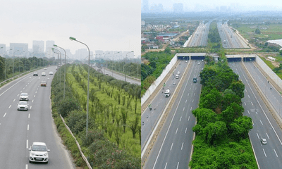 Người dân di chuyển ra sao khi Đại lộ Thăng Long được tổ chức lại giao thông?