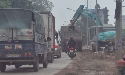 Tin trong nước - Huyện Thanh Oai: Khói bụi, mất an toàn trên tuyến đường 21b đang thi công
