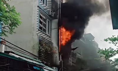 Hà Nội: Cháy nhà 4 tầng trên phố Thành Công, 4 người tử vong