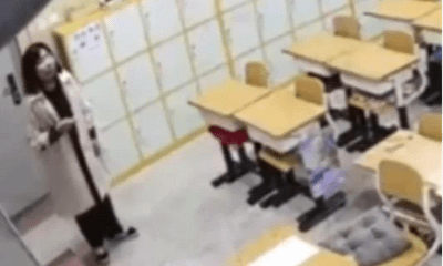 Video: Giáo viên đến lớp lúc nửa đêm luyện giảng bài, cộng đồng mạng hết lời ngợi khen