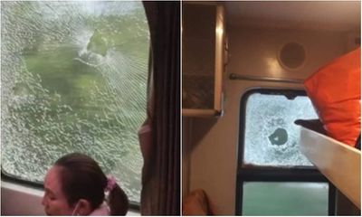 Vụ tàu SE7 bị ném vỡ kính: Xác định được nhóm học sinh ở Quảng Bình ném đá