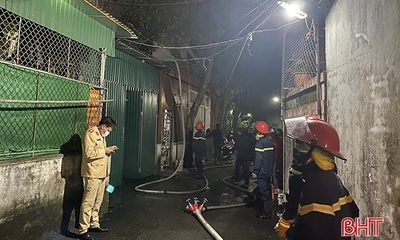 Hà Tĩnh: Cháy nhà trong đêm, cụ ông 75 tuổi tử vong