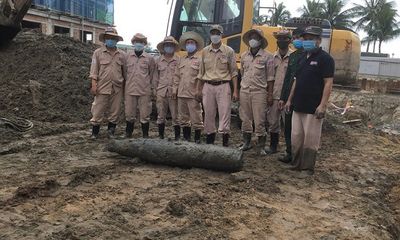 Quảng Bình: Xử lý quả bom 230kg sát chợ Đồng Hới