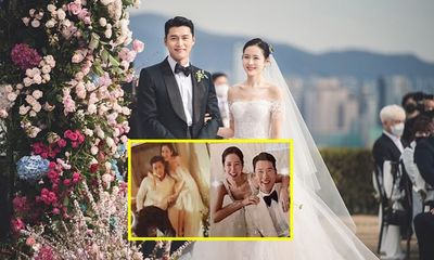 Tin tức giải trí - Hyun Bin - Son Ye Jin lộ loạt ảnh cưới hiếm hoi: Cặp đôi chìm trong tình yêu ngọt ngào