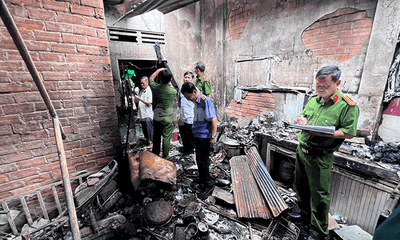Hai mẹ con thiệt mạng thương tâm trong vụ cháy ở An Giang