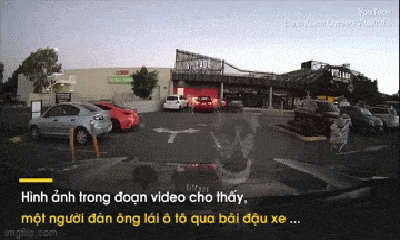 Video: Hoảng hồn cảnh em bé ngồi xe đẩy siêu thị, lao như tên bắn 