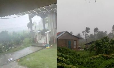 Tin thế giới - Những hình ảnh đầu tiên về siêu bão Noru mang cuồng phong đổ bộ Philippines