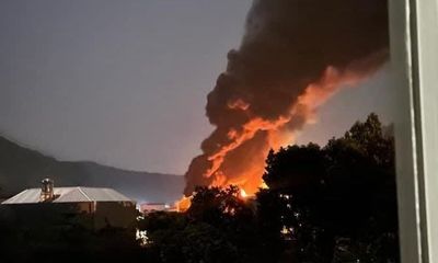 Vụ cháy lớn ở Sơn La: Lửa bùng phát dữ dội, thiệt hại hàng tỷ đồng