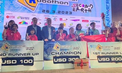 Thành tích ấn tượng của học sinh Việt Nam tại cuộc thi Robothon quốc tế 2023