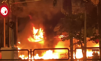 Tin trong nước - Thanh Hóa: Hiện trường vụ cháy siêu thị Media Mart, thiệt hại nhiều tỷ đồng
