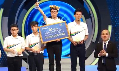 Nam sinh Hải Phòng giành vé cuối vào trận chung kết năm Đường lên đỉnh Olympia 2023