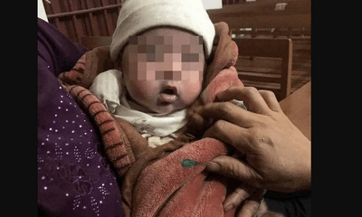 Ninh Bình: Bé trai 3 tháng tuổi bị bỏ rơi bên nhà văn hóa thôn