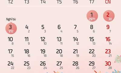 Tết Dương lịch 2022 người lao động được nghỉ bao nhiêu ngày?