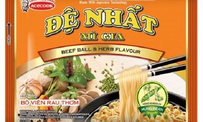 Sản phẩm mì ăn liền của Acecook Việt Nam bị cảnh báo ở châu Âu