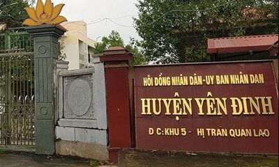 Thanh Hóa: Phó Chủ tịch UBND huyện Yên Định bị khởi tố