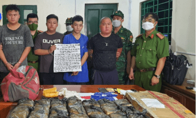 Lào Cai: Bốn thiếu niên vận chuyển hơn 170.000 viên ma túy tổng hợp