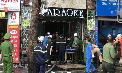 Bộ Công an thông tin vụ cháy quán karaoke ở Cầu Giấy, 3 cán bộ, chiến sĩ hi sinh