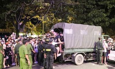 Kiên Giang: Đột kích quán bar Paradise, phát hiện 105 dân chơi dương tính ma túy