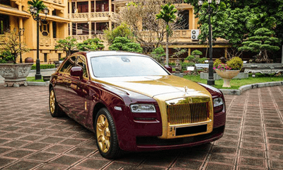 Siêu xe Rolls-Royce dát vàng của ông Trịnh Văn Quyết giảm tiền vẫn đấu giá không thành