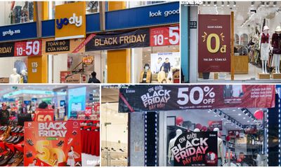 Cửa hàng tung khuyến mãi khủng, rộn ràng ngày siêu sale Black Friday 2023