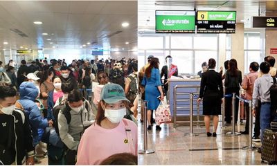 Sân bay Tân Sơn Nhất phục vụ 900 chuyến bay mỗi ngày dịp Tết Nguyên đán 2024