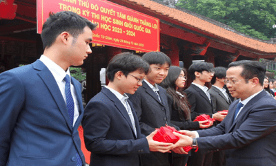 Hà Nội có 13 học sinh đủ điều kiện dự thi chọn đội tuyển quốc gia 