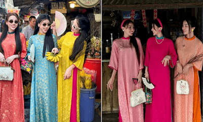 Người Việt chi 42 tỷ đồng mua áo dài mặc Tết Nguyên đán 2024