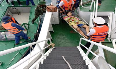 Kịp thời đưa ngư dân gặp nạn trên biển về đảo Trường Sa cấp cứu