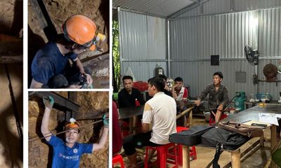 Thanh Hoá: Bắt quả tang 14 đối tượng dựng lán, đào hầm khai thác vàng trái phép