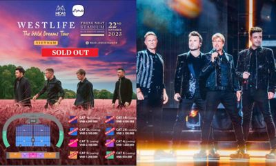 Sau 5 tiếng mở bán, vé concert Westlife tại Việt Nam bán hết hạch 15 nghìn vé dù trang web gặp lỗi