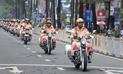 Xã hội - TP Hồ Chí Minh: Tổ chức ra quân cao điểm bảo đảm trật tự, an toàn giao thông Tết Nguyên đán và Lễ hội xuân 2023 