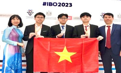 3 thí sinh Việt Nam đều giành huy chương Olympic Sinh học quốc tế 2023