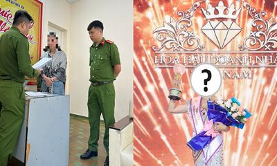 Vì sao Hoa hậu thiện nguyện của cuộc thi Hoa hậu doanh nhân Việt Nam bị bắt?