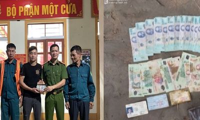 Nghệ An: Trao trả tài sản của người dân được tìm thấy sau 2 năm đánh rơi